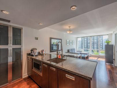 Furnished 2 Bedroom w/Solarium For Rent in Vancouver DOWNTOWN
